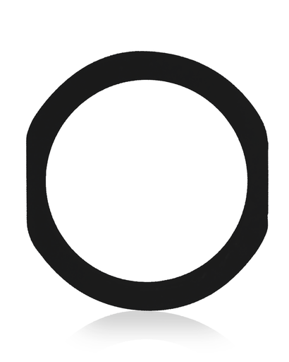 Home Button Gasket Compatible For iPad Mini 3 / Air 2 / Pro 9.7&quot; (Black) (10 Pack)