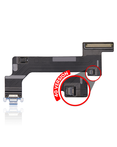 Charging Port Flex Cable Compatible For iPad 10 (2022) (4G Version) (Premium) (Blue)