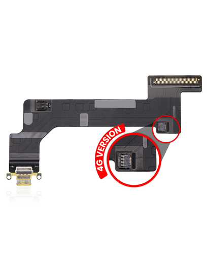 Charging Port Flex Cable Compatible For iPad 10 (2022) (4G Version) (Premium) (Yellow)