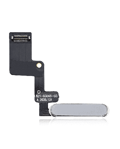Power Button Flex Compatible For iPad 10 (2022) (Aftermarket Plus) (Silver)