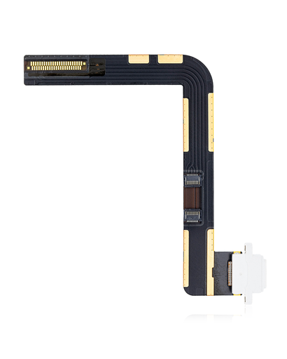 Charging Port Flex Cable Compatible For iPad 7 (2019) / iPad 8 (2020) / iPad 9 (2021) (Premium) (Silver)