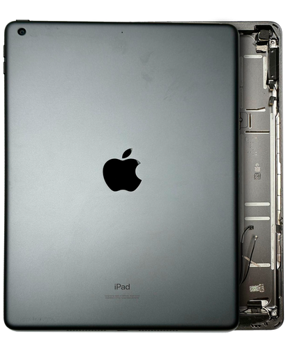 Back Housing W/ Small Components Pre-Installed Compatible For iPad 8 (WIFI) (Used OEM Pull: Grade C) (Space Gray)