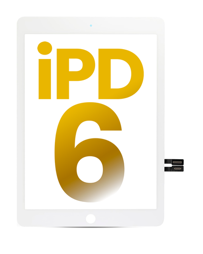 Digitizer Compatible For iPad 6 (2018) (White) (Premium)