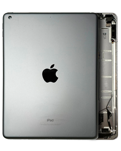 Back Housing W/ Small Components Pre-Installed Compatible For iPad 6 (WIFI) (Used OEM Pull: Grade C) (Space Gray)