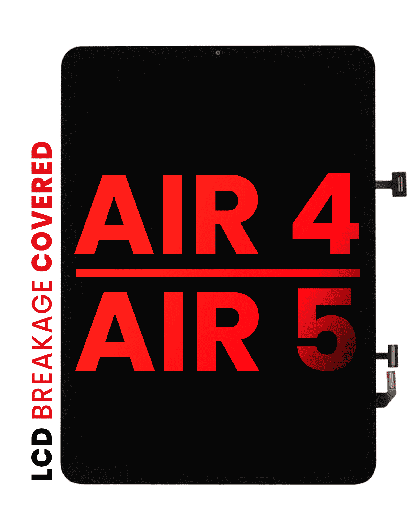 LCD Assembly With Digitizer Compatible For iPad Air 4 / Air 5 (WiFi and Cellular) (Aftermarket Pro: XO7) (Black)