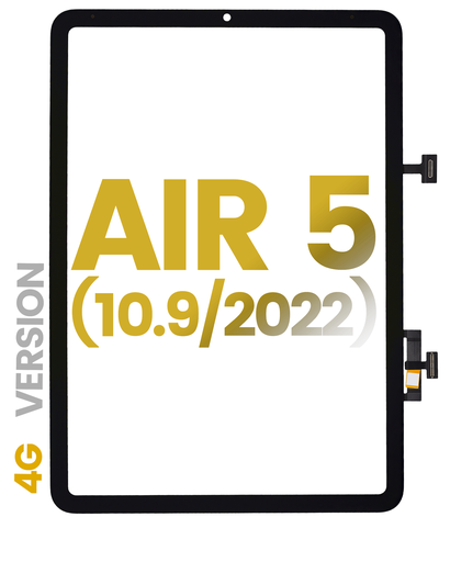 Digitizer Compatible For iPad Air 5 (Glass Separation Required) (Premium) (All Colors) (4G Version)