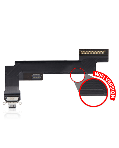 Charging Port Flex Cable Compatible For iPad Air 5 (WiFi Version) (Premium) (Space Gray)