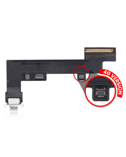 Charging Port Flex Cable Compatible For iPad Air 4 / iPad Air 5 (4G Version) (Premium) (Green)