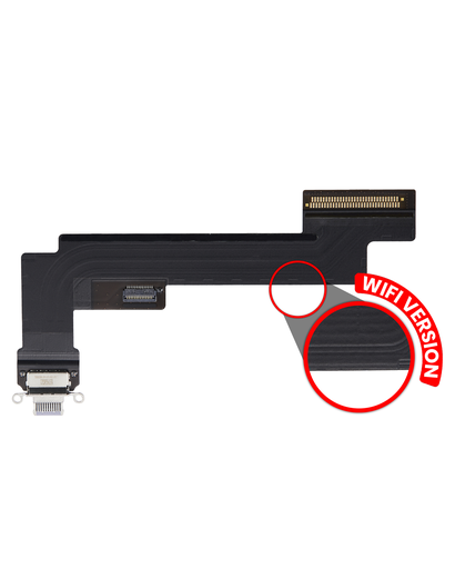 Charging Port Flex Cable Compatible For iPad Air 5 (WiFi Version) (Premium) (Purple)