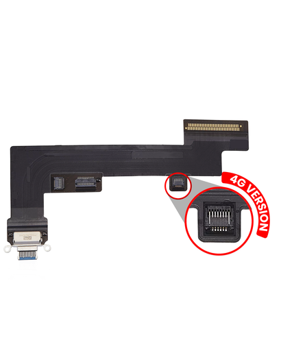 Charging Port Flex Cable Compatible For iPad Air 4 / iPad Air 5 (4G Version) (Premium) (Blue)