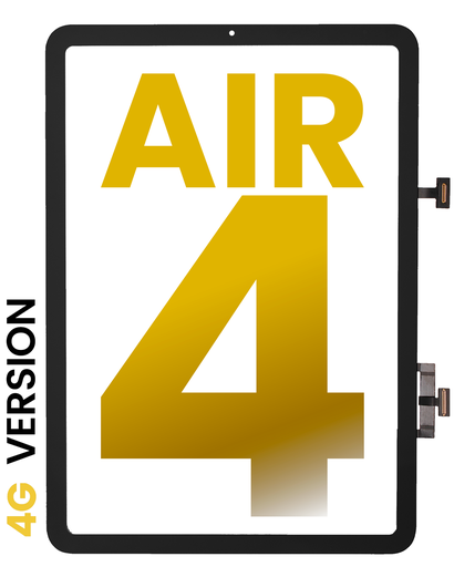 Digitizer Compatible For iPad Air 4 (Glass Separation Required) (Premium) (All Colors) (Cellular Version)