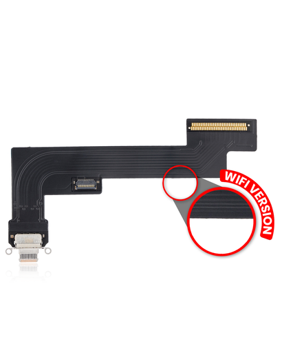 Charging Port Flex Cable Compatible For iPad Air 4 (WiFi Version) (Premium) (Rose Gold)
