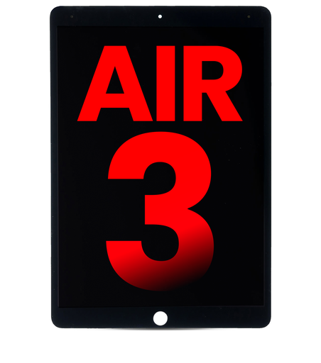 LCD Assembly With Digitizer Compatible For iPad Air 3 (Aftermarket Plus) (Black)