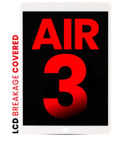 LCD Assembly With Digitizer Compatible For iPad Air 3 (Aftermarket Pro: XO7-2) (White)
