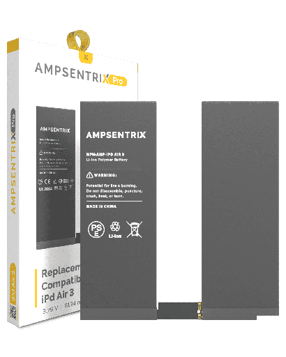 Replacement Battery Compatible For iPad Air 3 (AmpSentrix Pro)