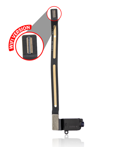 Headphone Jack Flex Cable Compatible For iPad Air 2 (WiFi Version) (Black)