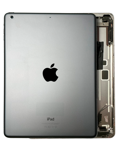 Back Housing W/ Small Components Pre-Installed Compatible For iPad Air 1 (WIFI) (Used OEM Pull: Grade B) (Space Gray)