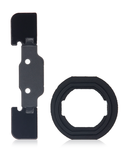 Home Button Holding Bracket With Rubber Gasket Compatible For iPad Air 1
