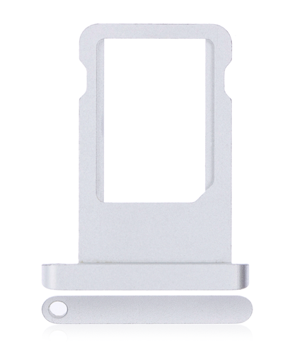Sim Card Tray Compatible For iPad Mini 1 / iPad Mini 2 / iPad Mini 3 / iPad Air 1 / iPad 5 (2017) / iPad 6 (2018) (Silver)