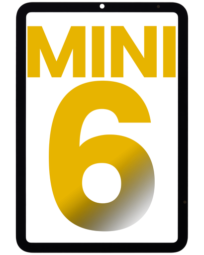 Front Glass Compatible For iPad Mini 6 (Glass Separation Required) (4G Version) (Premium) (All Colors)