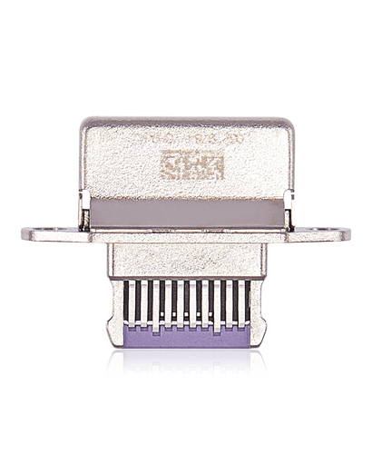 Charging Port Only Compatible For iPad Mini 6 (Soldering Required) (Purple) (10 Pack)