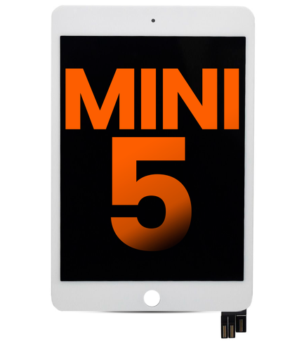 LCD Assembly With Digitizer Compatible For iPad Mini 5 (Blemish: Grade A) (White)