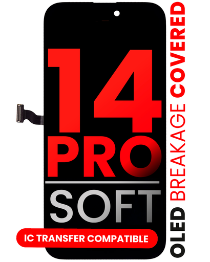 OLED Assembly Compatible For iPhone 14 Pro (Aftermarket Pro: XO7 Soft)