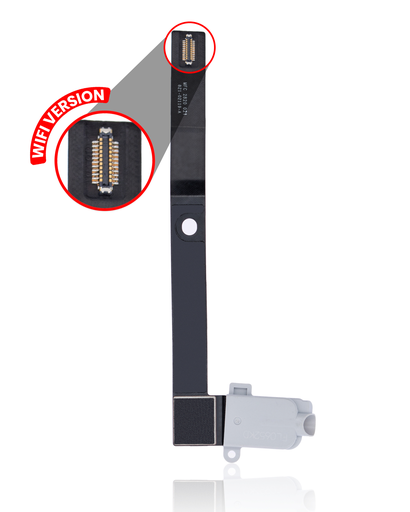 Headphone Jack With Flex Cable Compatible For iPad Mini 5 (WiFi Version) (White)