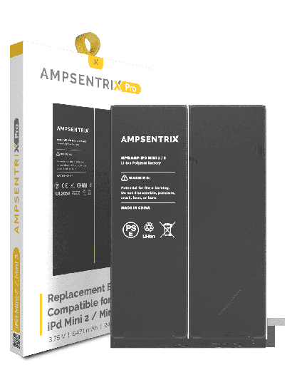 Replacement Battery Compatible For iPad Mini 2 / Mini 3 (AmpSentrix Pro)