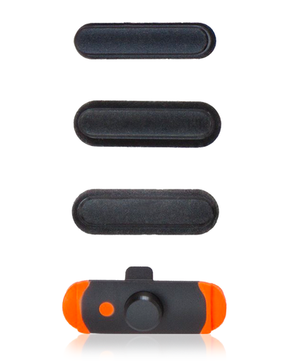 Hard Buttons (Power / Volume / Mute) Compatible For iPad Mini 1 (Black)