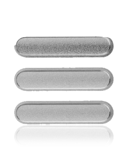 Sidekey Button Set Compatible For iPad 7 / 8 / 9 (Silver)