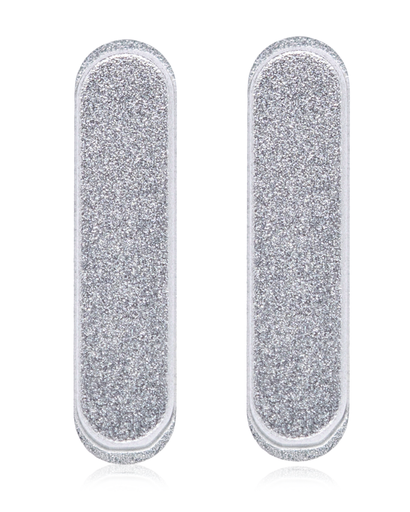 Volume Button Compatible For iPad Air 4 / 5 (Silver) (Premium) (2 Piece Set)