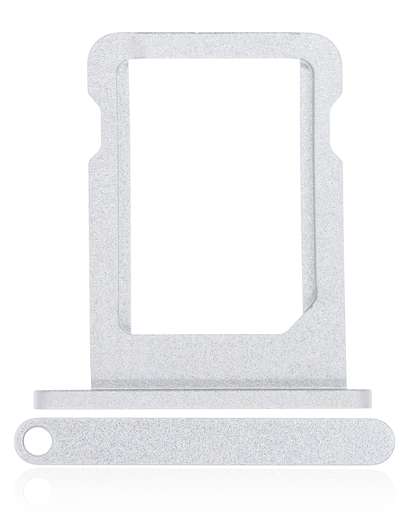 Sim Card Tray Compatible For iPad Air 4 (Silver) (Premium)