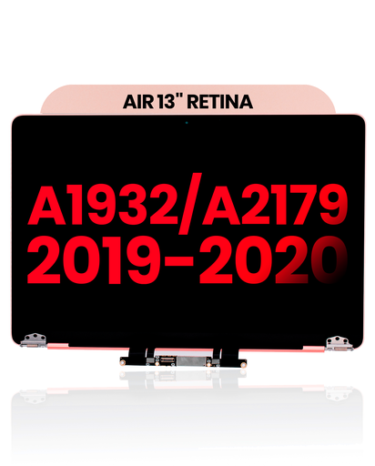 Complete LCD Display Assembly Compatible For MacBook Air 13&quot; Retina (A1932 / Mid 2019) (A2179 / Early 2020) (Aftermarket Plus) (Rose Gold)