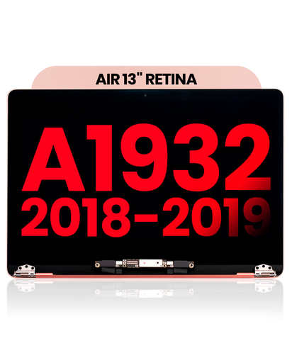Complete LCD Display Assembly Compatible For MacBook Air 13&quot; Retina (A1932 / Late 2018 / Early 2019) (Aftermarket Plus) (Rose Gold)