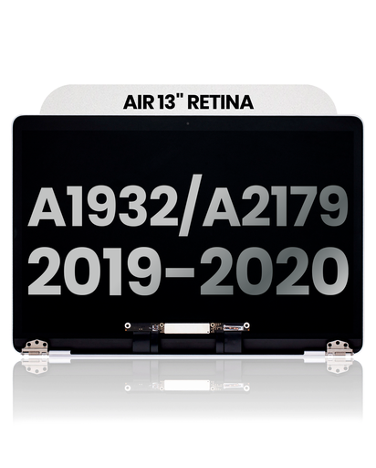Complete LCD Display Assembly Compatible For MacBook Air 13&quot; Retina (A1932 / Mid 2019) / (A2179 / Early 2020) (Used OEM Pull: Grade B) (Silver)