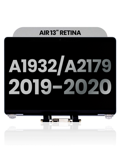 Complete LCD Display Assembly Compatible For MacBook Air 13&quot; Retina (A1932 / Mid 2019) (A2179 / Early 2020) (Used OEM Pull: Grade B) (Space Gray)