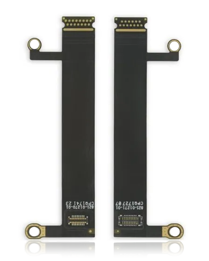 LCD Backlight And Front Camera Extension Flex Cable Compatible For MacBook Air 13&quot; Retina (A1932 / A2179 / A2337 Mid 2019 To Late 2020) (2 Piece Set)