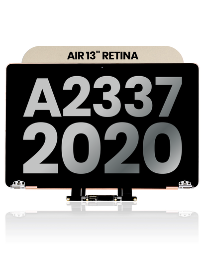 Complete LCD Display Assembly Compatible For MacBook Air 13&quot; Retina (A2337 / Late 2020) (M1) (Used OEM Pull: Grade B) (Rose Gold)