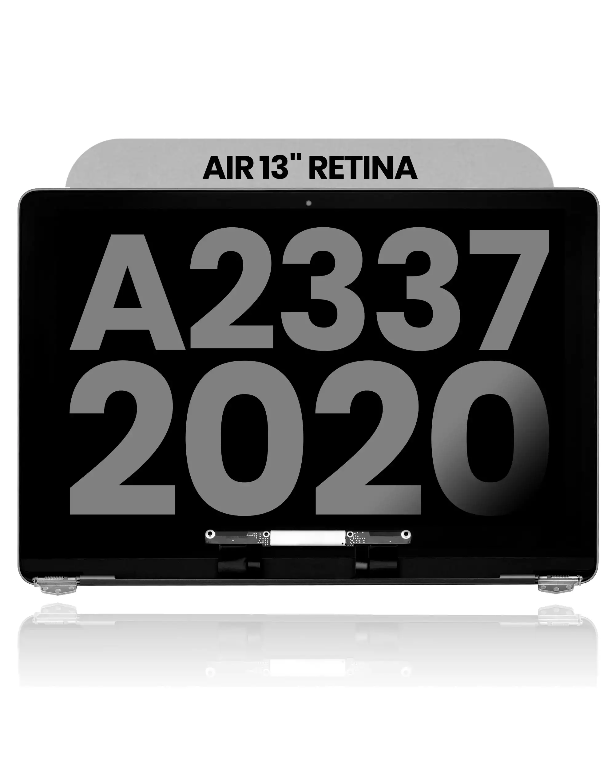 Complete LCD Display Assembly Compatible For MacBook Air 13&quot; Retina (A2337 / Late 2020) (M1) (Used OEM Pull: Grade C) (Space Gray)