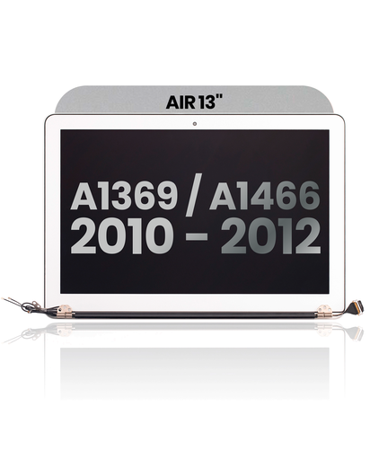Complete LCD Display Assembly Compatible For MacBook Air 13&quot; (A1369 / Late 2010 / Mid 2011) / (A1466 / Mid 2012) (Used OEM Pull: Grade B)