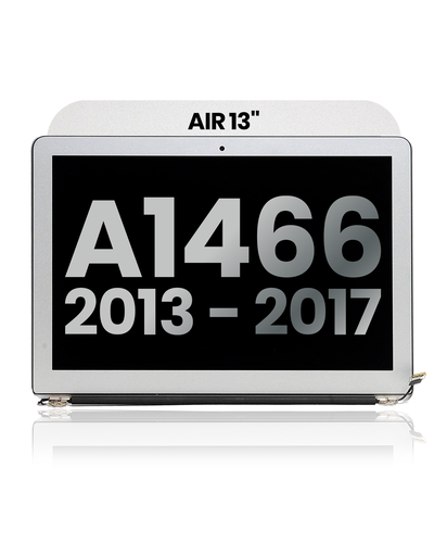 Complete LCD Display Assembly Compatible For MacBook Air 13&quot; (A1466 / Mid 2013 / Early 2014 / Early 2015 / Mid 2017) (Used OEM Pull: Grade A)