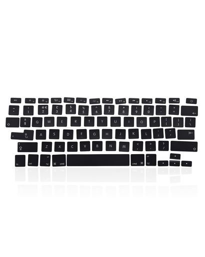 Keycap Compatible For MacBook Air 13&quot; / Pro 13&quot; / 15&quot; Retina (A1466 / A1425 / A1502 / A1398 / Mid 2012 To Mid 2015) (UK) (DARFON)