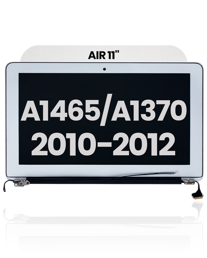 Complete LCD Display Assembly Compatible For MacBook Air 11&quot; (A1465 / Mid 2012) / (A1370 / Late 2010 / Mid 2011) (Used OEM Pull: Grade B)