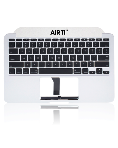 Top Case With Keyboard With Microphone Compatible For MacBook Air 11&quot; (A1465 / Mid 2013 / Early 2014 / Early 2015) (US English)(Used OEM Pull: Grade B/C)