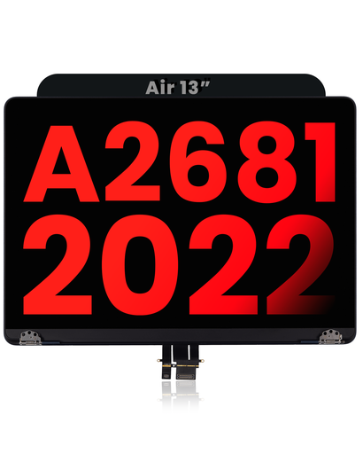 Complete LCD Display Assembly Compatible For MacBook Air 13&quot; (A2681 / Mid 2022) (Aftermarket Plus) (Midnight)