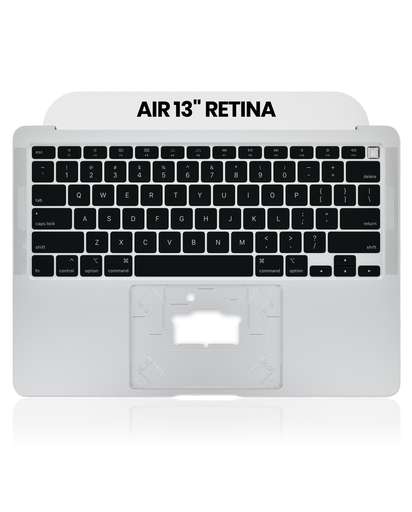 Top Case With Keyboard Compatible For MacBook Air 13&quot; Retina (A2179 / Early 2020) (US English) (Silver)