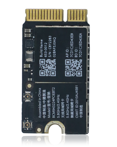AirPort Wireless Network Card Compatible For MacBook Air 11&quot; (A1370 / Late 2010) / MacBook Air 13&quot; (A1369 / Late 2010)