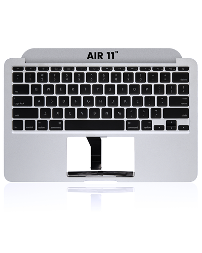 Top Case + Keyboard Compatible For MacBook Air 11&quot; (A1370 / Mid 2011) (US English) (Used OEM Pull: Grade A)
