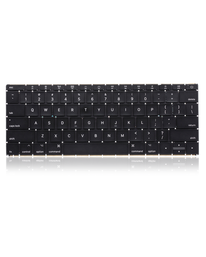 Keyboard Only Compatible For MacBook Retina 12&quot; (A1534 / Early 2016 / Mid 2017) (US English)